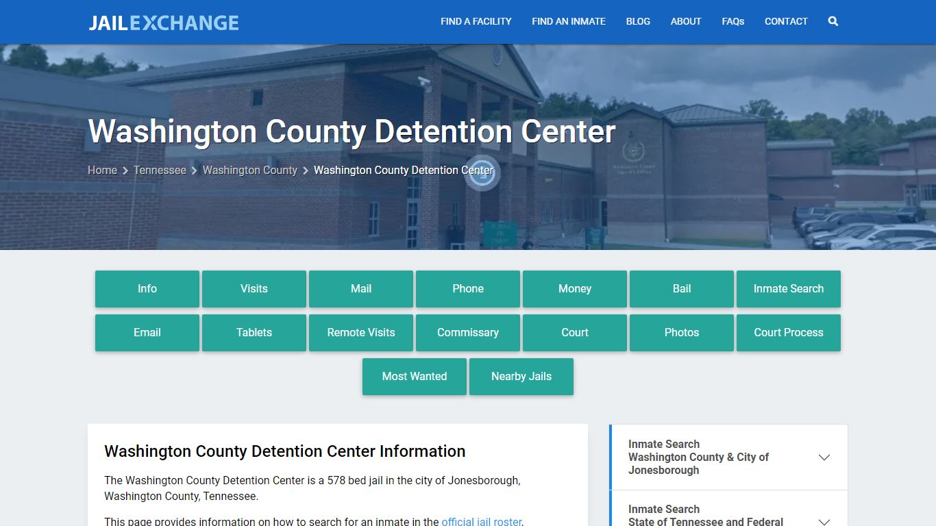 Washington County Detention Center - Jail Exchange